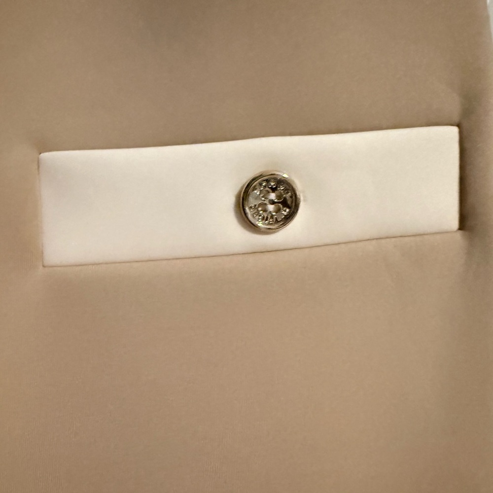 Tommy Hilfiger Beige/ tan Dress with White Accents - Picture 3 of 10